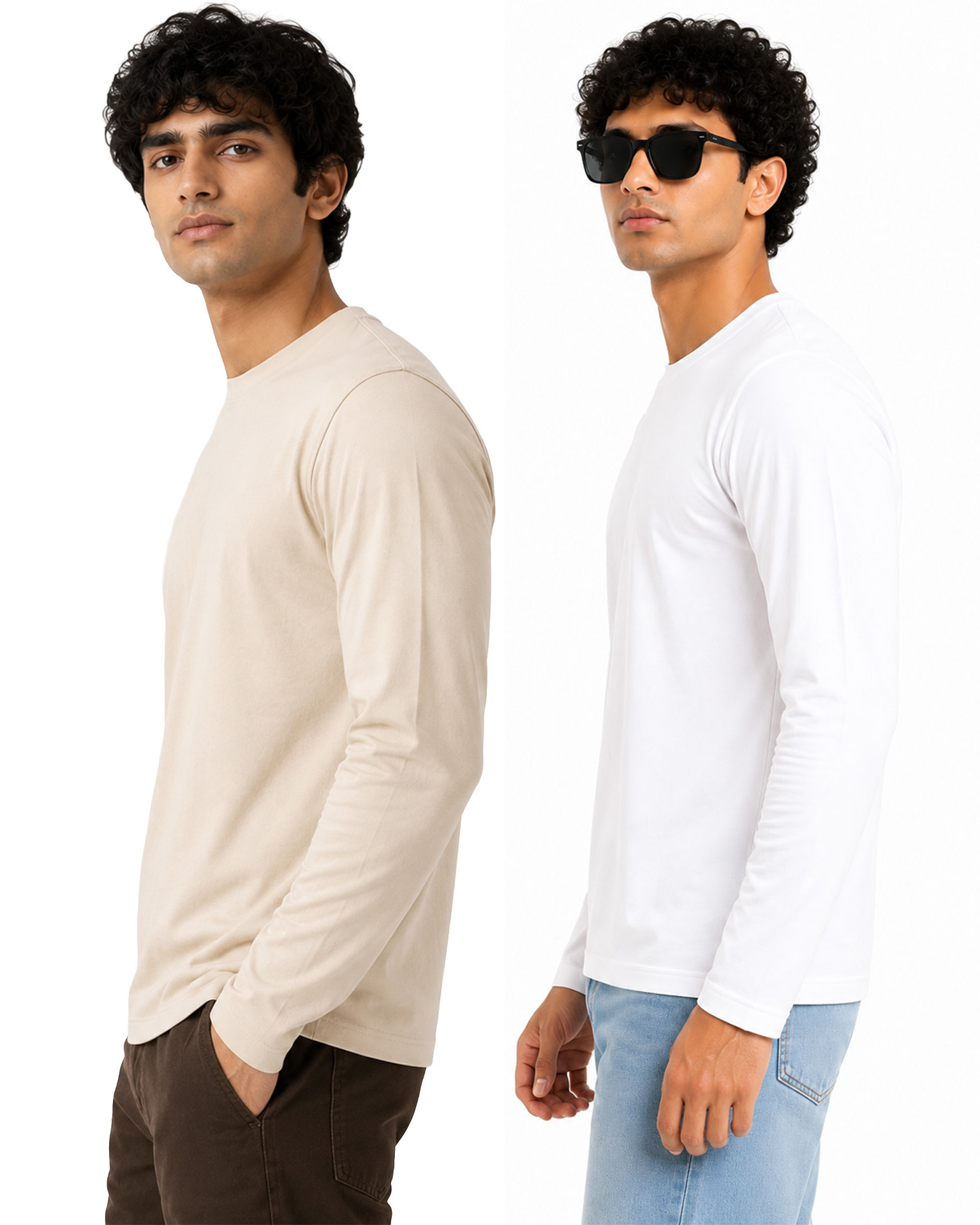 Benrren full sleeve Full sleeve Cloud Cream_-4
