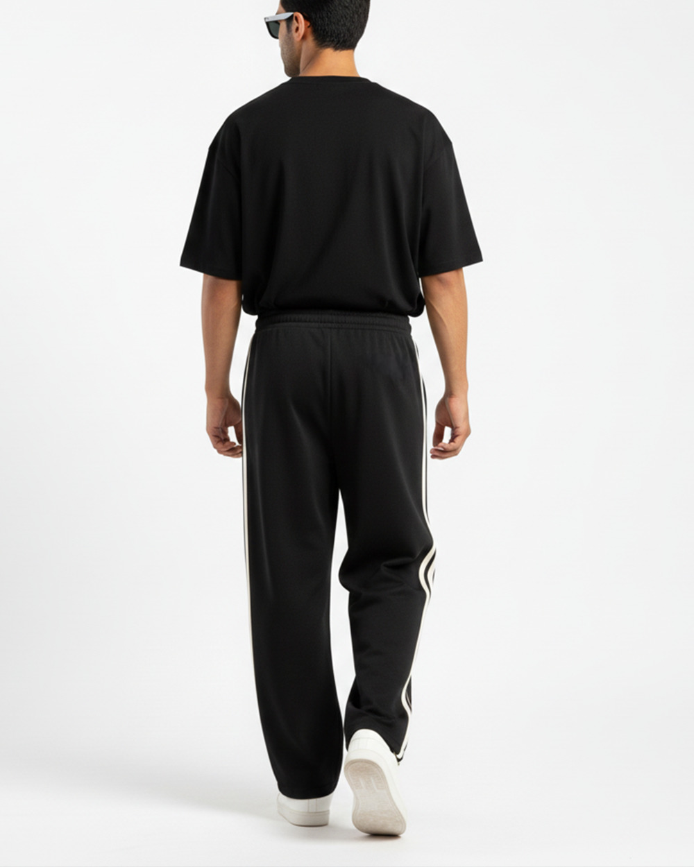 Benrren Men's 100 French Terry Cotton Joggers – Relaxed Fit, No Rib, All-Season Comfort copy 5