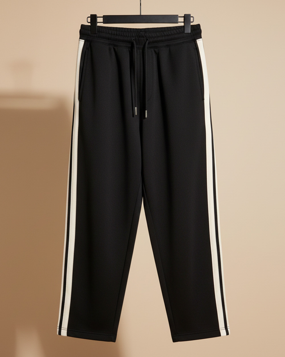 Benrren Men's 100 French Terry Cotton Joggers – Relaxed Fit, No Rib, All-Season Comfort copy 7