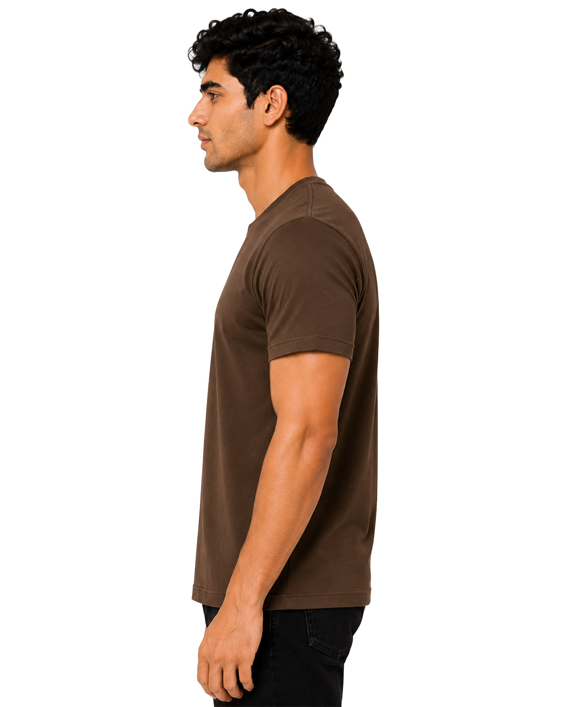 Brown T Shirt for Men - 100% Cotton Coffee Brown Tee | BENRREN Brown T Shirt for Men - 100% Cotton Coffee Brown Tee | BENRREN