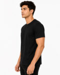 Benrren black Round Neck Half Sleeve T-Shirt for Men _ 100% Cotton copy 6